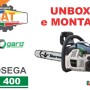Immagine di una motosega Brumar. Ideale per giardinaggio e potatura.
