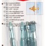 Fischer tasselli a espansione HM 5x52 SK, 4 pezzi, per fissaggi sicuri in cartongesso e soffitti cavi.