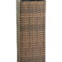 Colonna portapiante marrone (76 cm) effetto vimini per giardino o balcone.