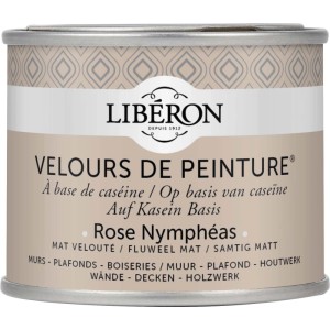 Idropittura lavabile Velours de Peinture Liberon Rose Nympheas 0,125 L