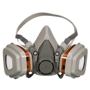 Maschera per lavori di verniciatura a spruzzo 3M 6002