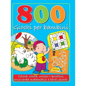 Libri per bambini con 800 giochi e passatempi in 152 pagine assortiti