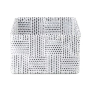Organizer taglia S Toronto bianco grigio 12x12x7 cm