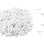 Distanziatori a T per piastrelle LUX bianchi (5 mm) per fughe uniformi.