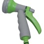 Pistola per irrigazione da giardino grigia e verde.