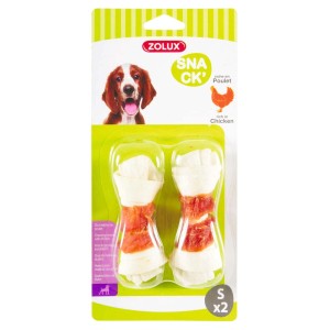 Zolux Snack per cani, gusto pollo, confezione da 2