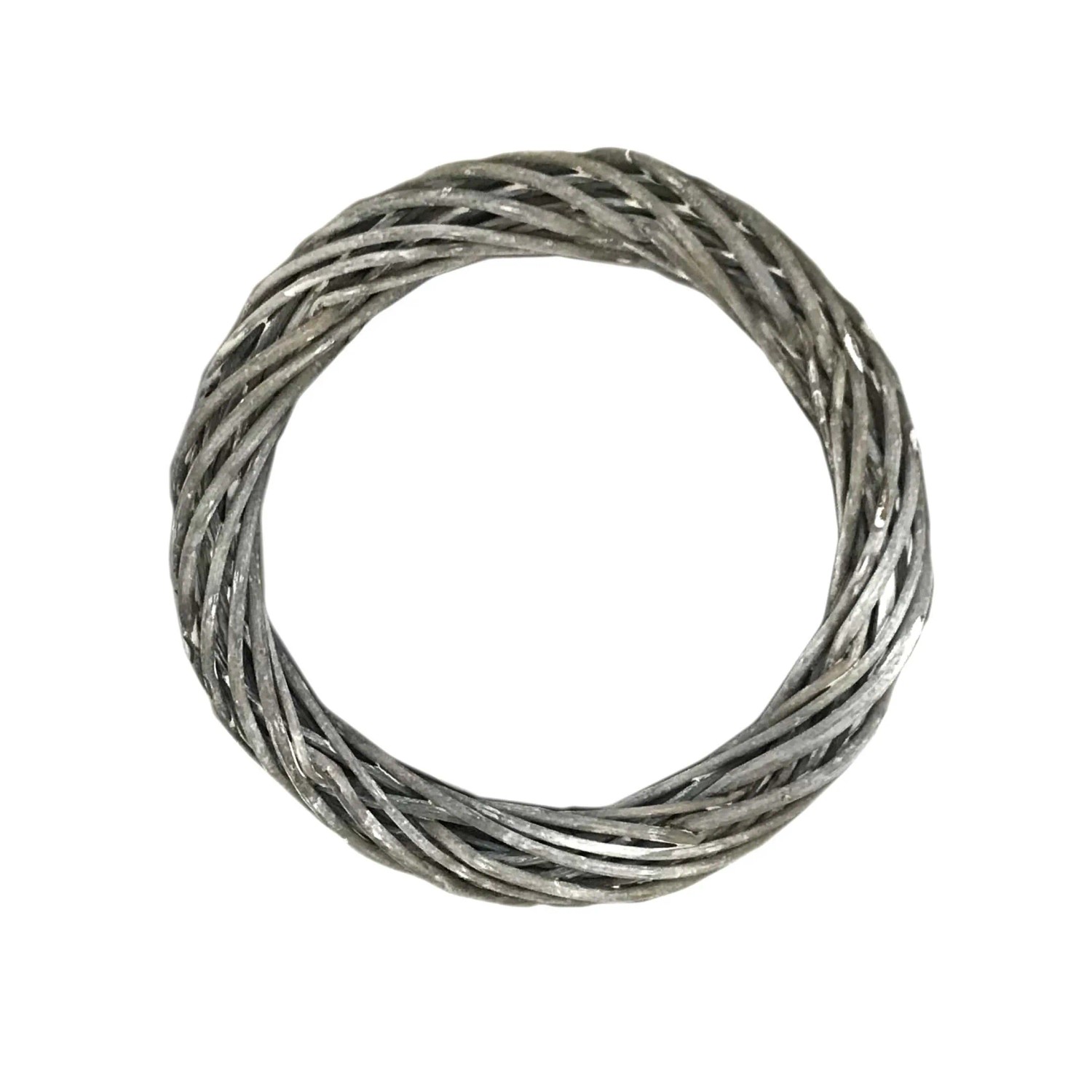 20cm Rulur Corona decorativa in legno intrecciato Ø 20 cm grigio acquista da OBI