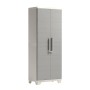 Armadio da balcone t.b.t. grigio a due ante per esterni.