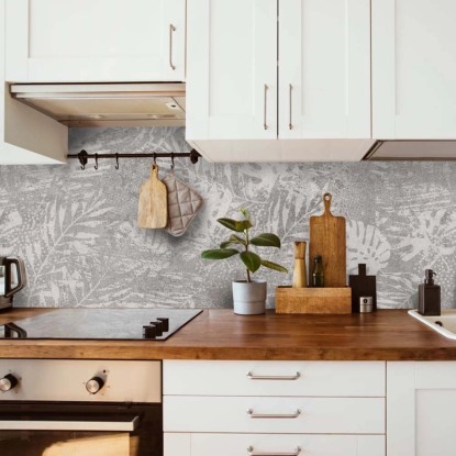 Paraschizzi Autoadesivo ignifugo Tropical Wall 300x60 cm