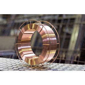 Filo per saldatura LUX, Ø 0.8 mm, bobina da 15 kg, ramato, accessorio per saldatrici.