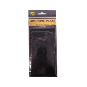t.b.t. Nastro adesivo in contenitore di plastica trasparente.
