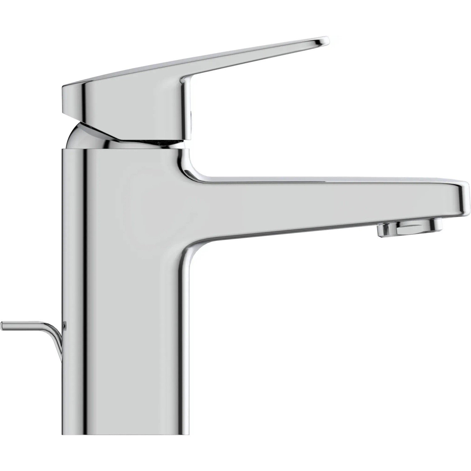 Miscelatore lavabo Ideal Standard Ceraplan cromato, H75. Rubinetto bagno moderno.