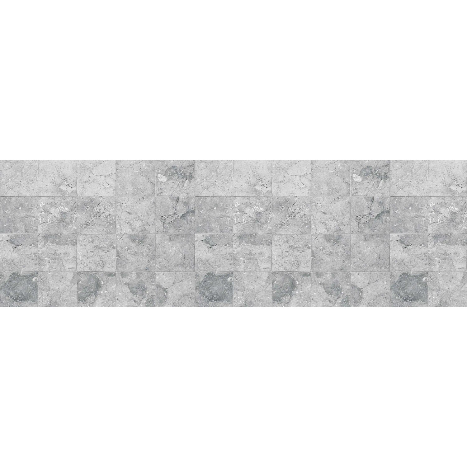 Paraschizzi da cucina / specchio piastrelle t.b.t. grigio effetto marmo.