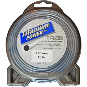 Filo per decespugliatore t.b.t., 3.00 mm x 15 m, per tagliabordi.