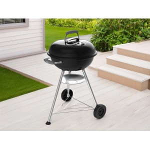 Barbecue a carbonella Weber Compact Kettle 47 cm nero
