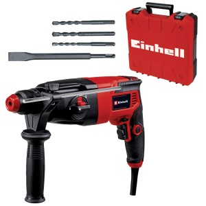 Martello perforatore Einhell TC-RH 620 4F Kit con accessori e valigetta.