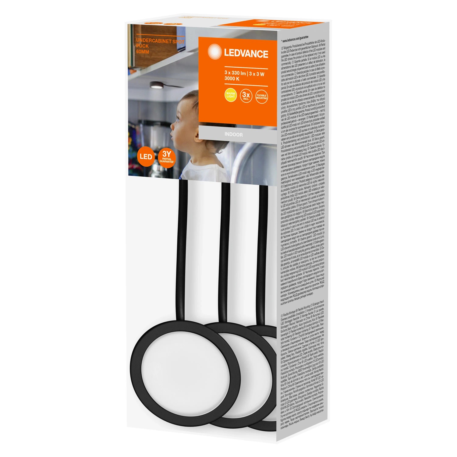 MAKA Barra Led Sottopensile Cucina Lampada con Interruttore e Presa