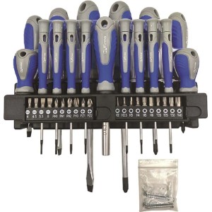 Set cacciaviti e inserti 37 pz