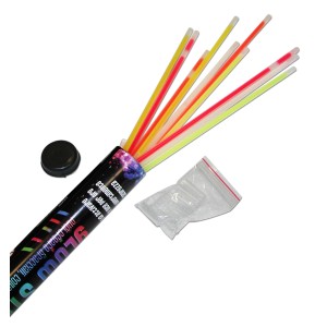 Set di bastoncini luminosi in contenitore, idea regalo.