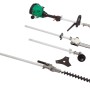 Set tagliasiepi a benzina 3in1 CMI: include potatore, tagliasiepi e decespugliatore.