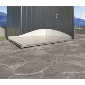 Fondazione Biohort Smartbase per casetta da giardino, 186x150x10cm, con piedini regolabili per compensare le irregolarità.