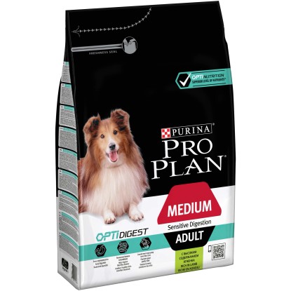 Cibo secco per cani PRO PLAN®Adult Sensitive Digestion Agnello 3 kg