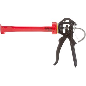 Fischer KP M3, pistola per cartucce, applicatore per cartucce di silicone, rosso/nero.