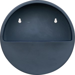 Vaso sospeso t.b.t. blu rotondo per piante.