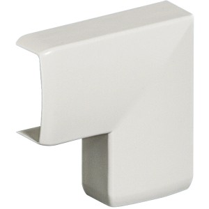 t.b.t. per cavi per locali umidi, copertura angolare bianca.