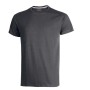 T-shirt grigia t.b.t. per abbigliamento da lavoro.