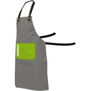 Grembiule da giardinaggio grigio con tasca verde di t.b.t.