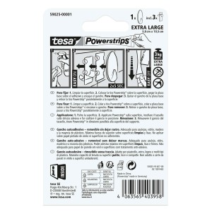 Ganci autoadesivi Tesa® Powerstrips XL ovali