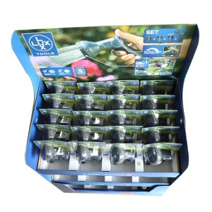 Pistola a spruzzo LUX per giardino con raccordi kit 60 pz