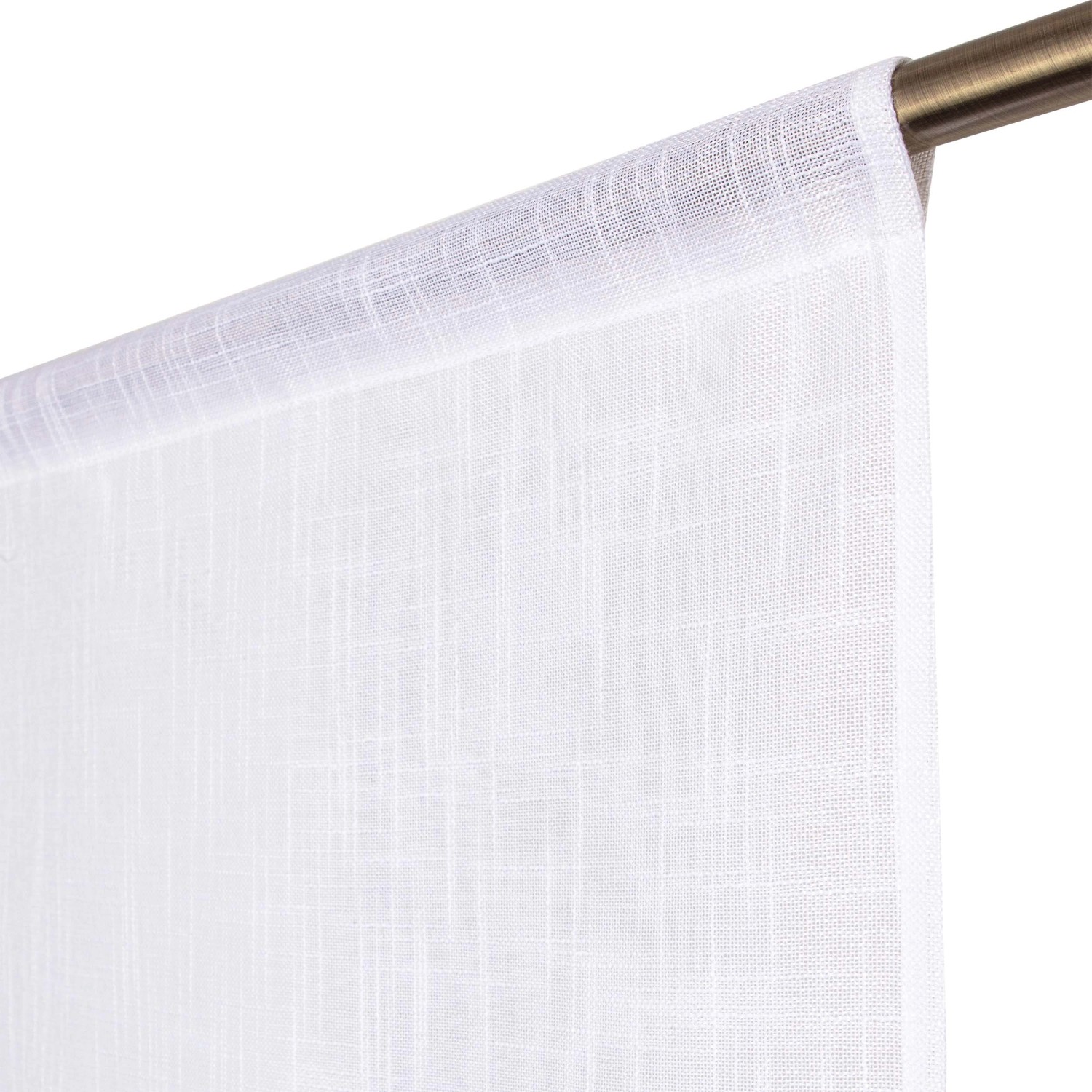 Tenda arredo Aronna 90x240 cm bianco_2