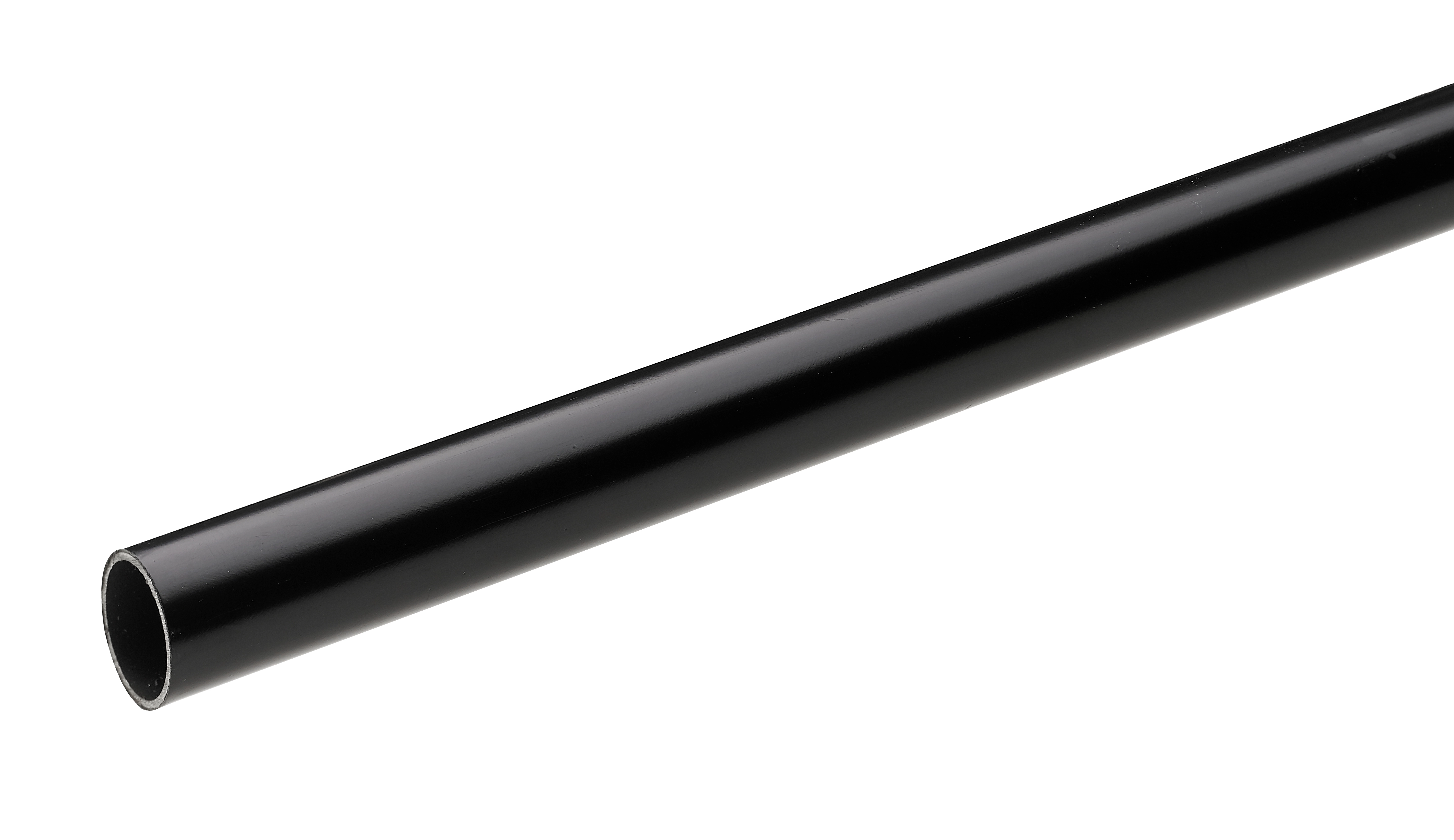 Tubo appendiabiti 1 m x Ø 2,5 cm acciaio nero