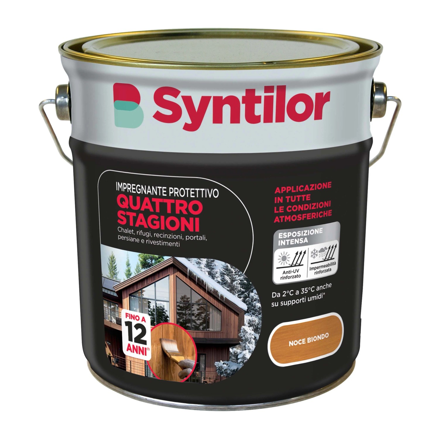 Impregnante legno 4 stagioni noce biondo 2,5 l_2