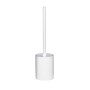 Scopino bagno Brenda in resina bianco matt