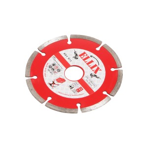 Disco diamantato universale da 115 mm per smerigliatrici angolari, per materiali edili.