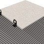 Clip di livellamento LUX System 1,5 mm per piastrelle, vista dettagliata.