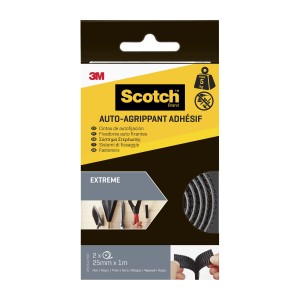 Scotch Extreme Nastro a strappo, 25mm x 1m, tenuta forte fino a 5kg.