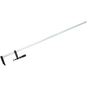 Morsetto a vite LUX in ghisa temperata 1.500 x 120 mm Comfort, utensile di serraggio.