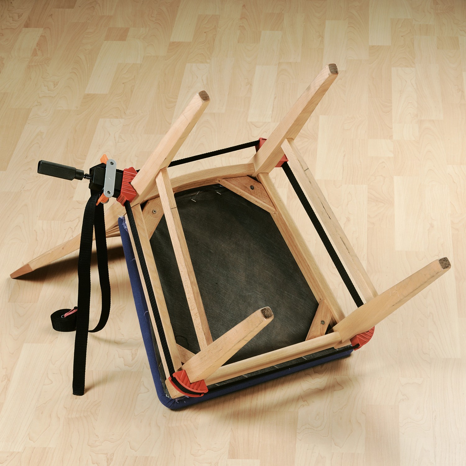 Relaxdays Morsetto A Nastro Per Cornici - Tenditore Angolare Con Cinturino 4m, Nero - Foto 4