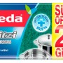 Spugne Vileda Glitzi Crystal, antibatteriche, 2+1 gratis. Ideali per la pulizia della cucina.