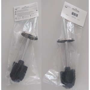 t.b.t. Scopino WC, ricambio per sanitari, in confezione di plastica.