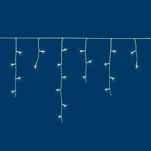 Catena luminosa da esterno t.b.t. con LED bianco caldo.