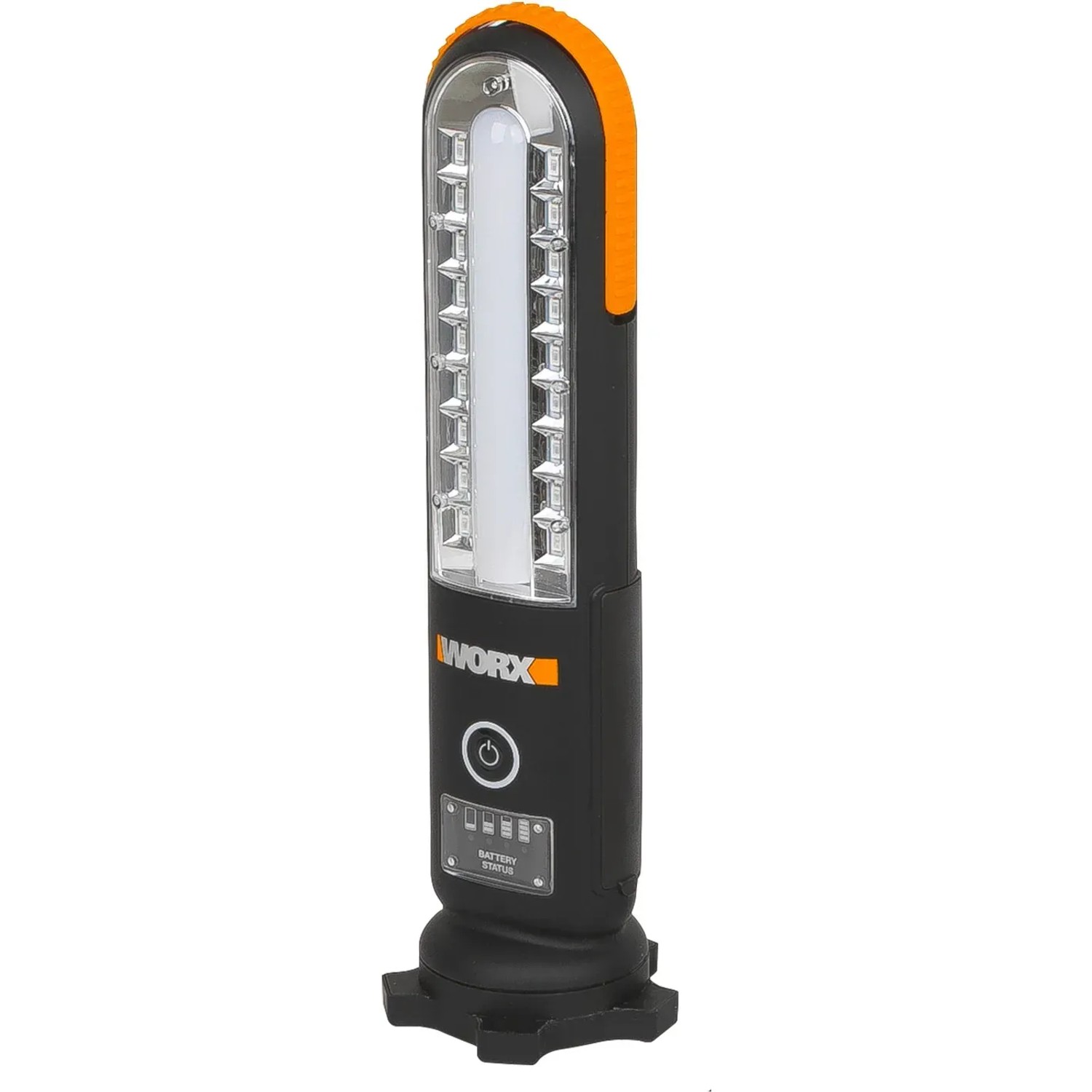 Worx Jumpstarter WX852.1: Avviatore di emergenza 12V con luce LED, base magnetica e porta USB.