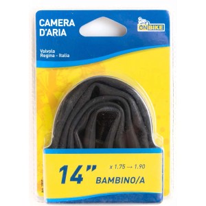 Camera d'aria per bici da 14 pollici, adatta per pneumatici 1.75-1.90, modello Bambino/A.