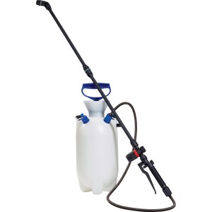 LUX Spruzzatore a pressione Comfort 5,5 l con lancia, indicatore di livello e valvola di sicurezza.