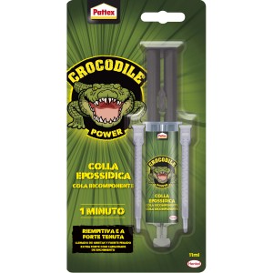 Pattex Crocodile Power 11ml, colla epossidica per incollaggi forti.