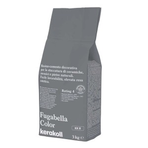 Fugabella Color stucco per fughe di Kerakoll, ideale per piastrelle, mosaici e pietre naturali.